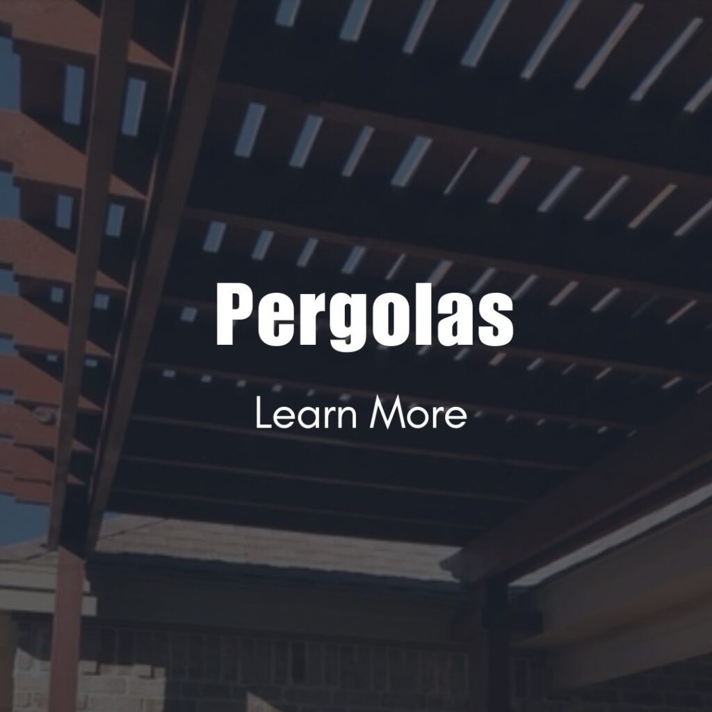 Pergolas in lubbock texas